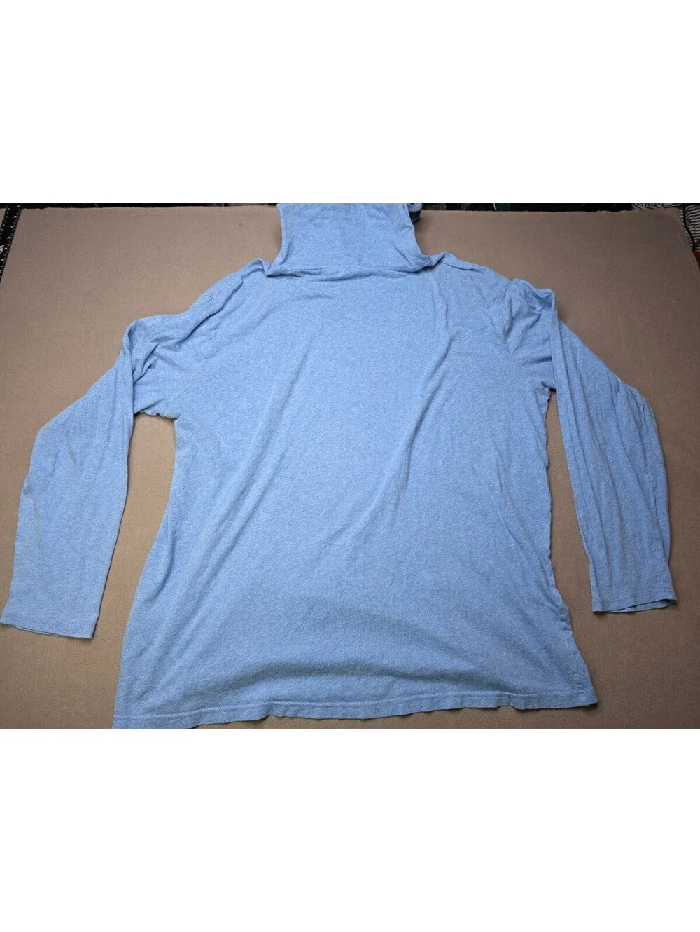 Polo Ralph Lauren Men’s XL Lightweight Hooded T-Shirt Blue Long Sleeve Pony Logo